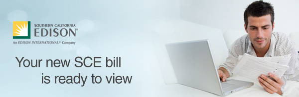 Your new SCE bill is ready To view